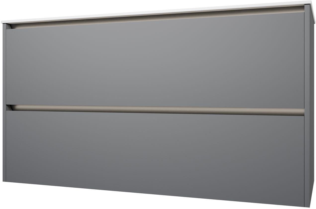 Тумба под раковину Allen Brau Activity 120x46x66,2 см платина/олива 1.34015.PGM