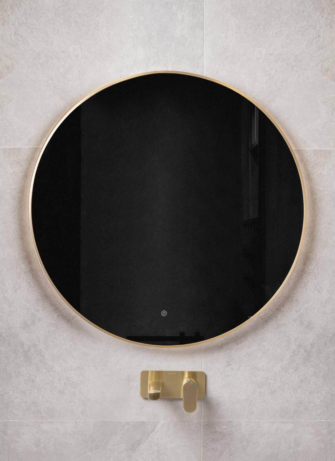 Зеркало круглое Boheme с LED-подсветкой, сенсором и антизапотеванием 80x80 см хром 545-80-CR