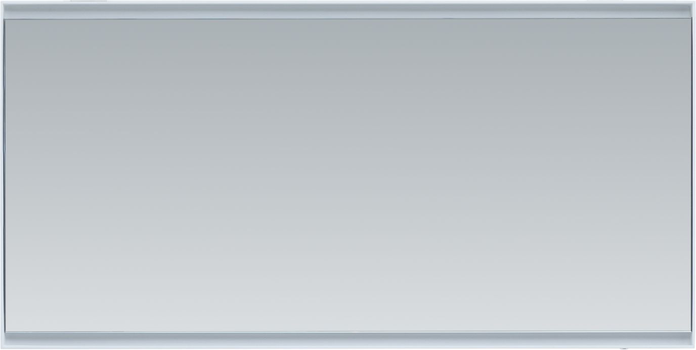 Зеркало подвесное Allen Brau Infinity прямоугольное с подсветкой 50x100 см белый 1.21021.WT