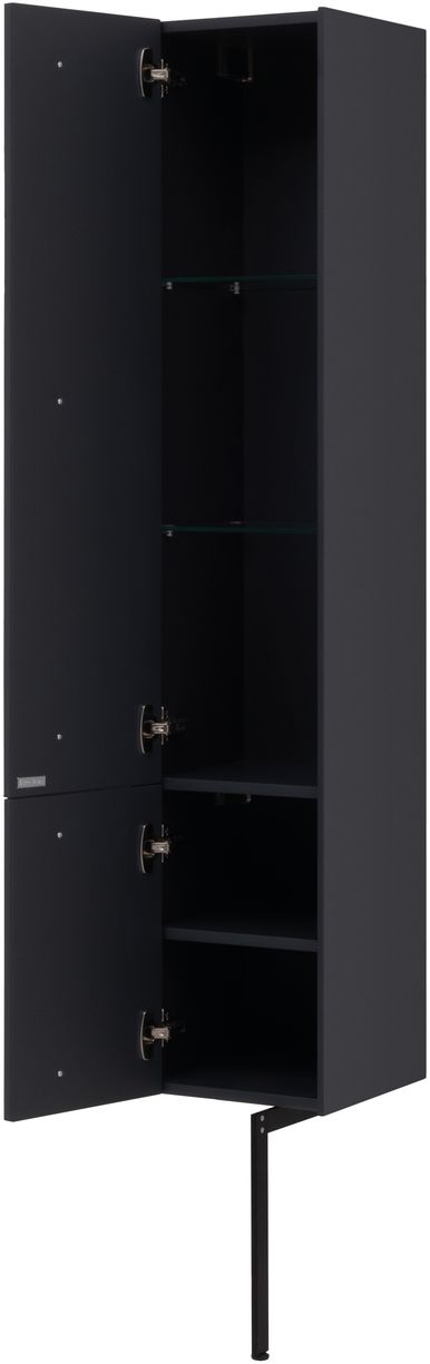 Шкаф-пенал подвесной Allen Brau Reality 30х31х148 см левосторонний антрацит матовый 1.32002.AM