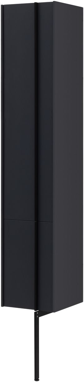 Шкаф-пенал подвесной Allen Brau Reality 30х31х148 см левосторонний антрацит матовый 1.32002.AM