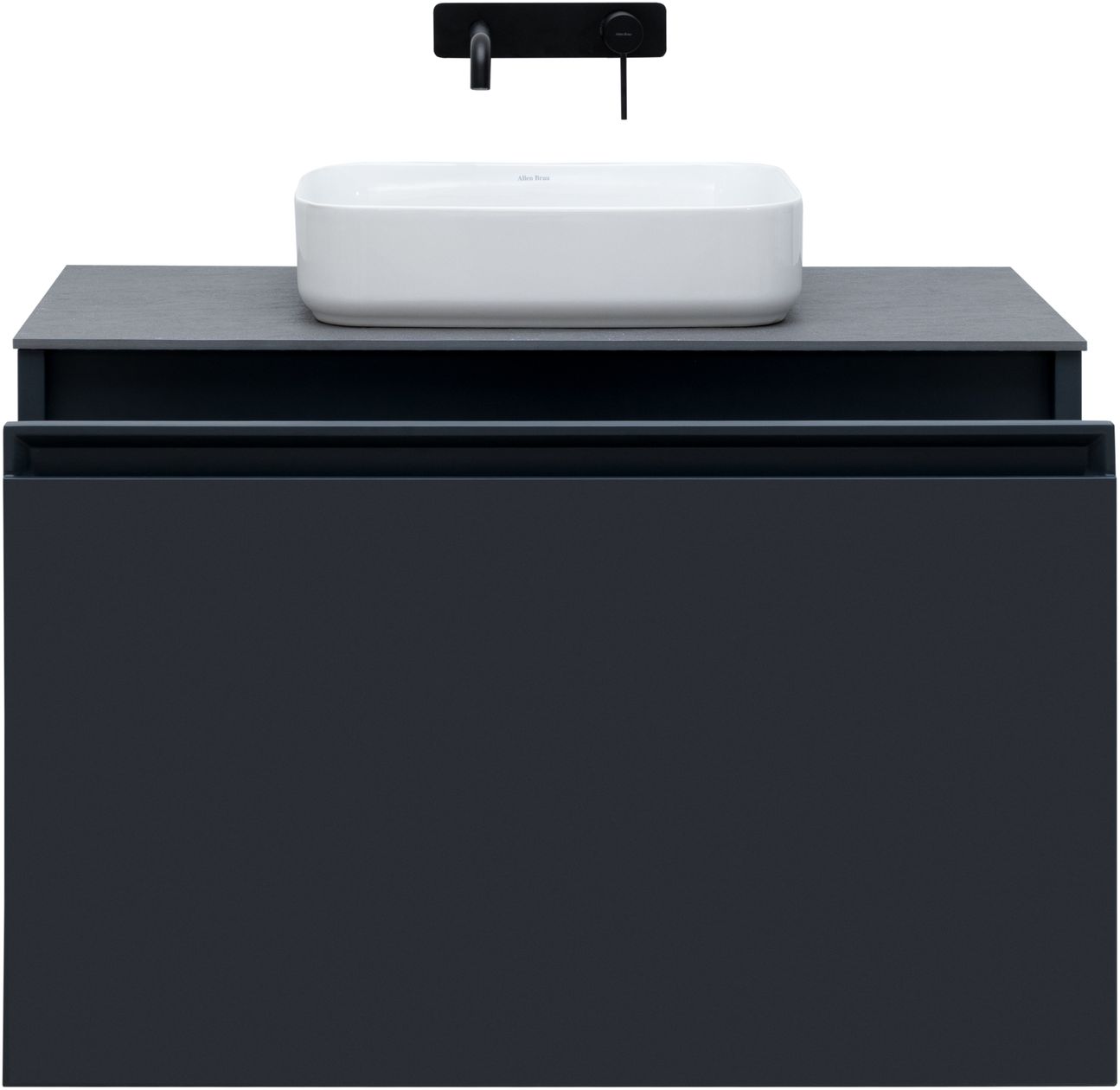 Тумба под раковину Allen Brau Fantasy 100x46x56.8 см антрацит 1.11004.AM