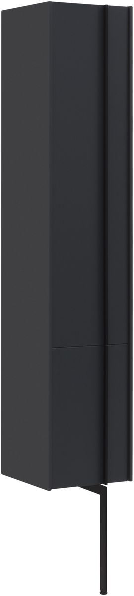 Шкаф-пенал подвесной Allen Brau Reality 30х31х148 см левосторонний антрацит матовый 1.32002.AM