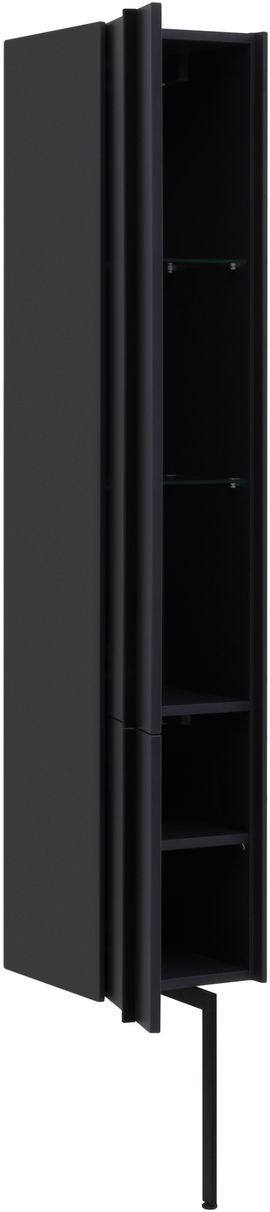 Шкаф-пенал подвесной Allen Brau Reality 30х31х148 см левосторонний антрацит матовый 1.32002.AM