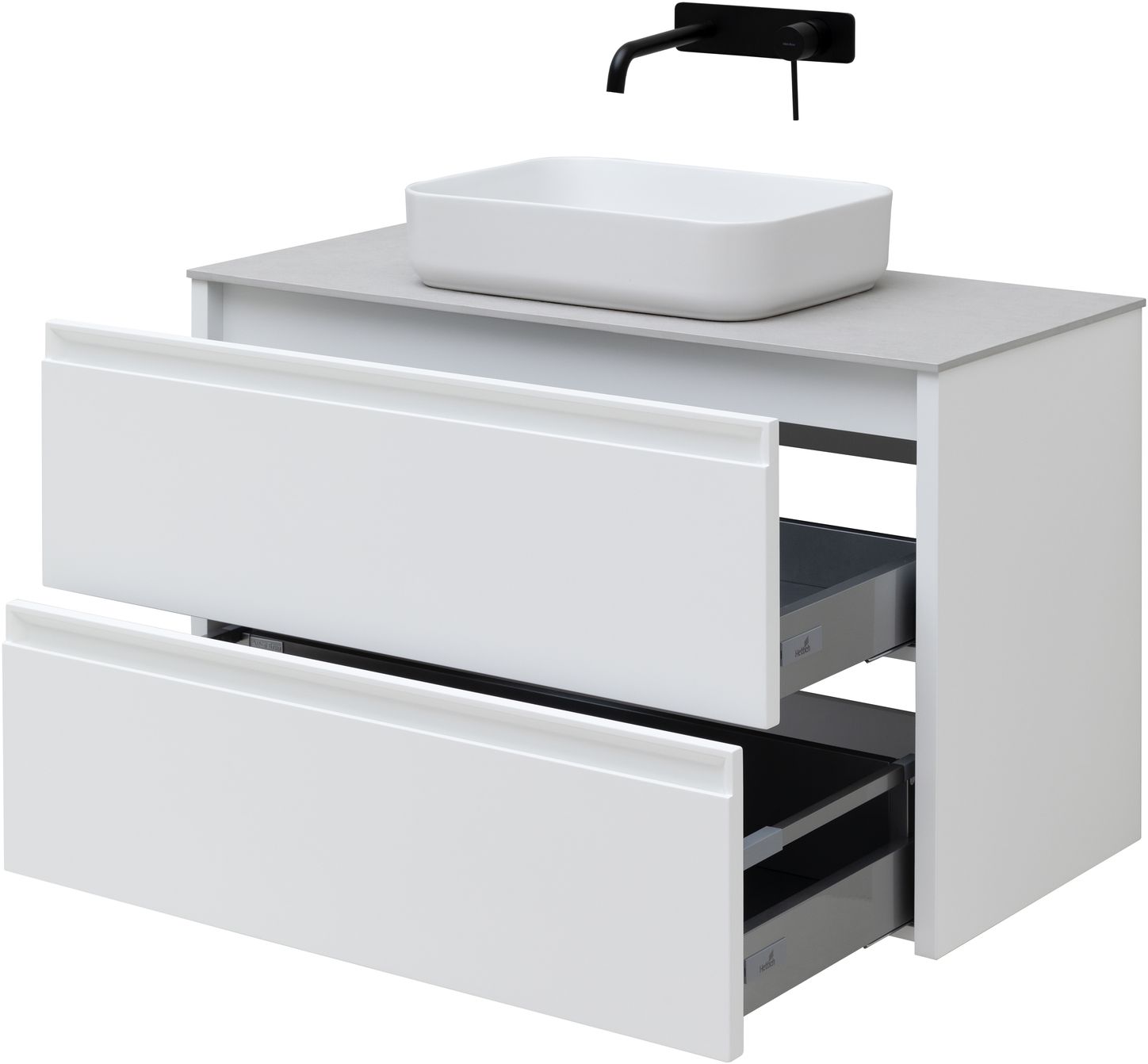 Тумба под раковину Allen Brau Fantasy 100x46x62 см белая 1.11003.WM