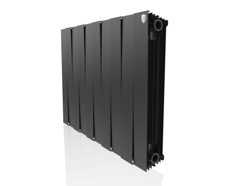 Радиатор биметаллический Royal Thermo PianoForte 500 Noir Sable 10 секций НС-1176328