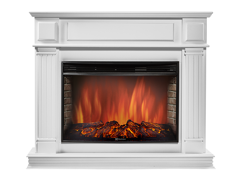 Портал для электрокамина Firelight Piazza 25 белый НС-1241778