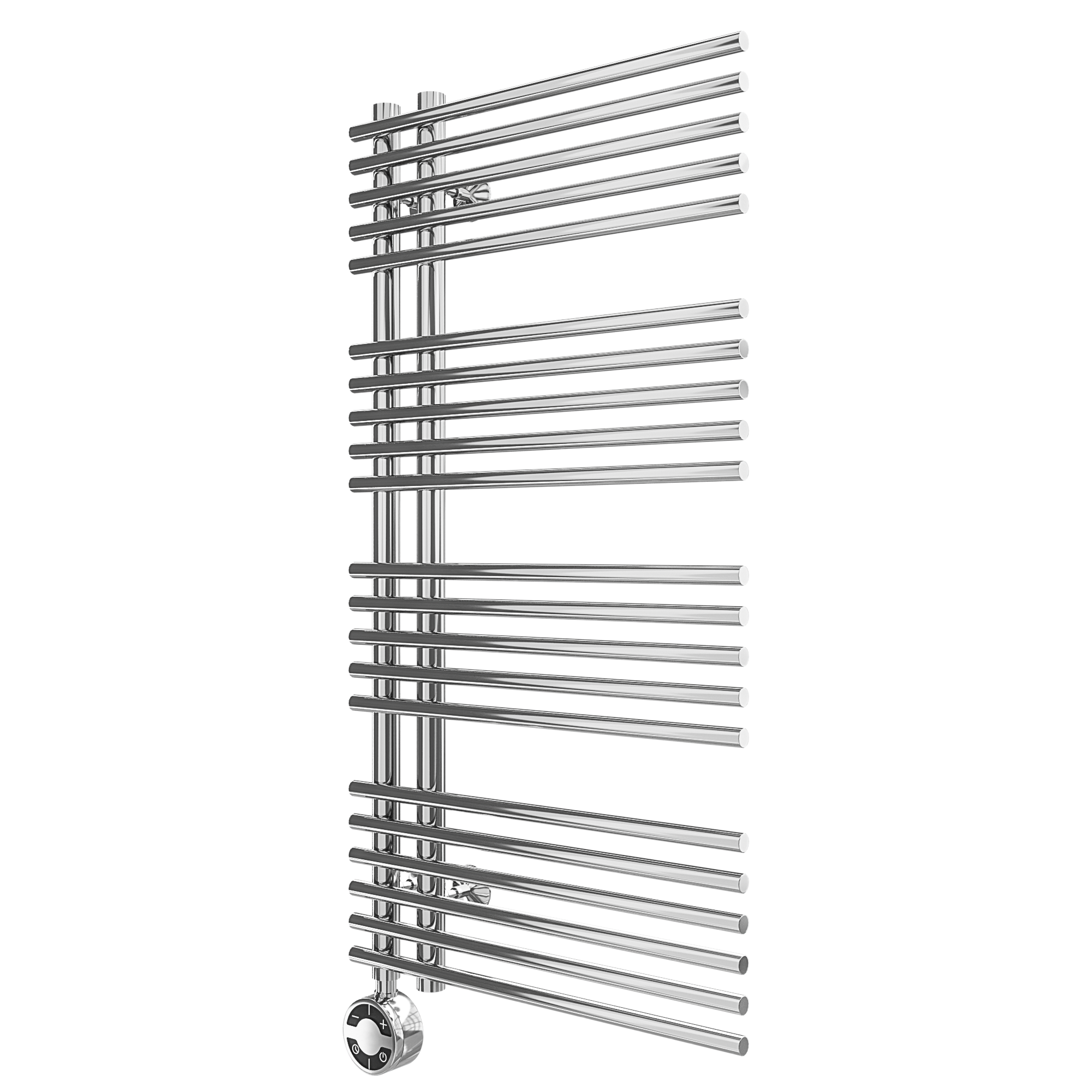 Полотенцесушитель электрический Royal Thermo Pino П21 500x1000 мм со встроенным диммером стальной НС-1434026