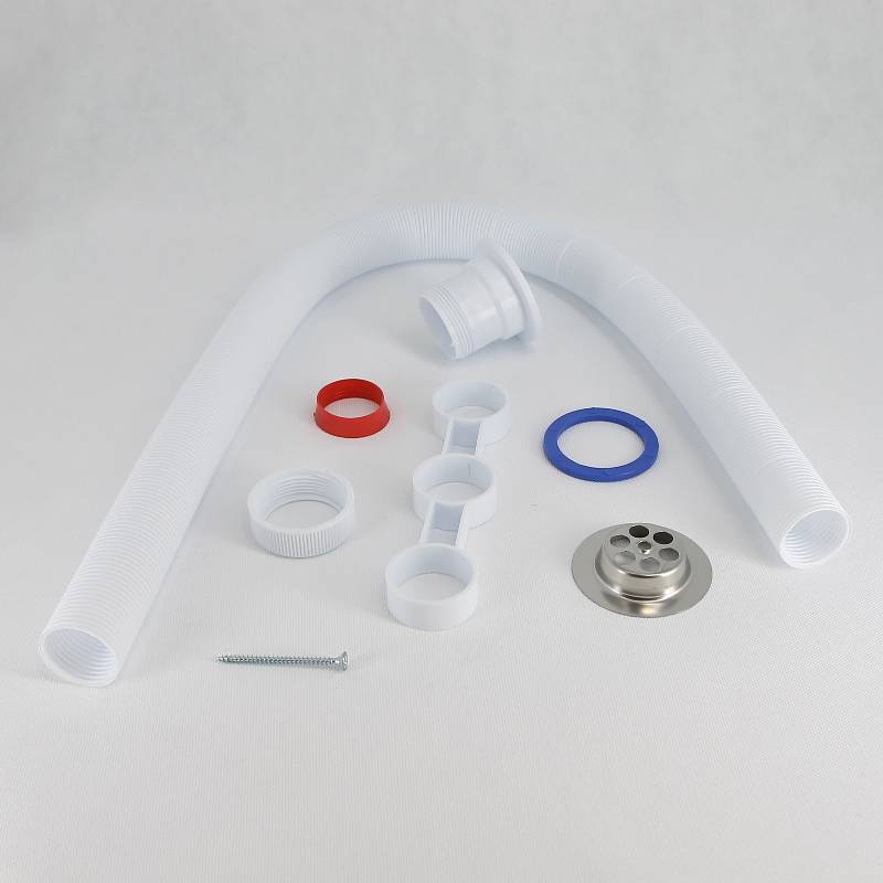 Сифон гофрированный Wirquin Эконом 1 1/2 х 38 мм чашка 70 мм 900 мм 30980132