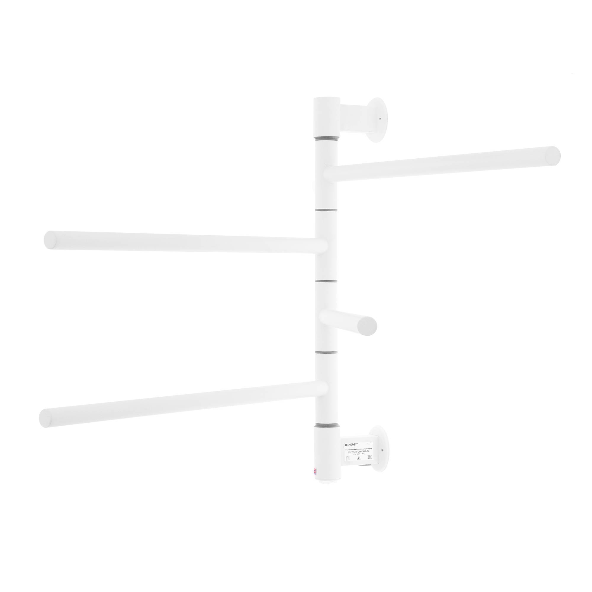 Полотенцесушитель электрический Energy I chrome G4 RAL 9003 EETR00IG400000R903M