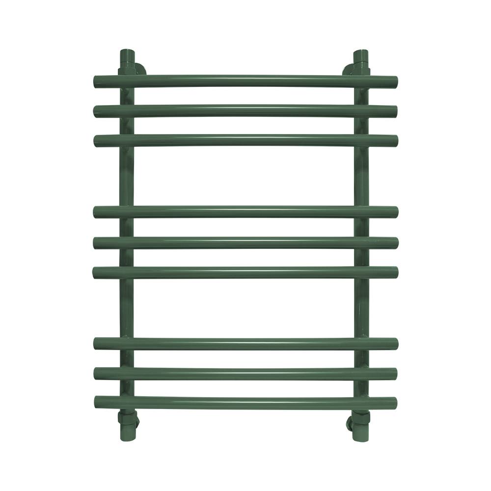 Полотенцесушитель водяной Energy Ideal 800x500 мм патиново-зеленый EWTRIDEAL08050R6000 RAL 6000