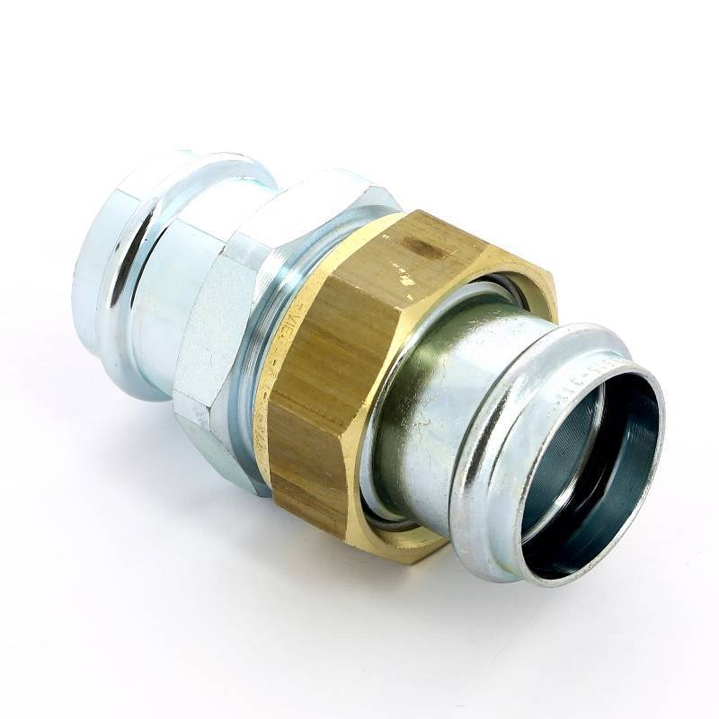 Муфта разъёмная пресс Viega Prestabo оцинкованная сталь 35 мм 559342