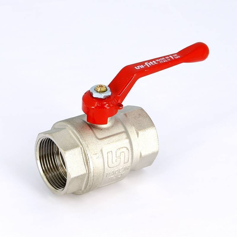 Кран шаровой Uni-Fitt полнопроходной ВВ рычаг 1 1/4 110L5000