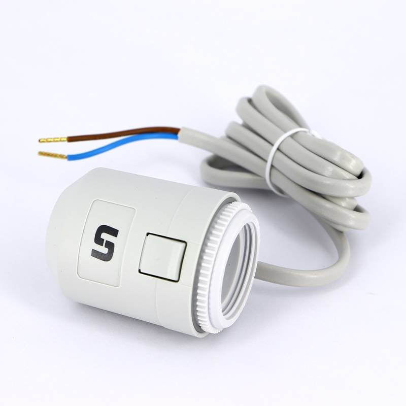 Привод термоэлектрический Uni-Fitt 230 В нормально закрытый NC кабель 1 м 465M1000