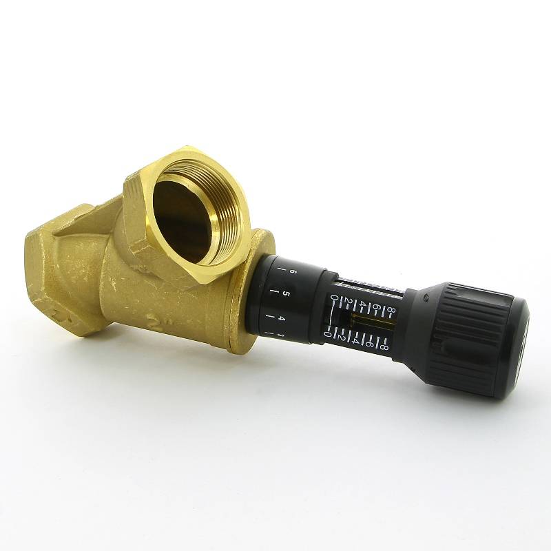 Клапан балансировочный ручной Cimberio CIM 747OT 2 ВВ с 2 ниппелями CIM 747OT N 2