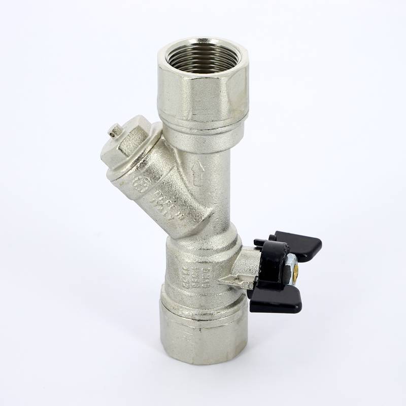 Кран шаровой Bugatti INDIANA ВВ с фильтром бабочка 3/4 07410002