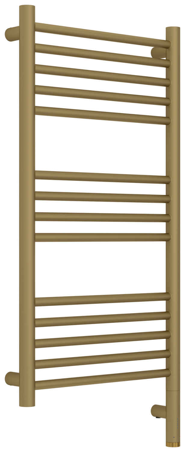 Полотенцесушитель электрический Сунержа Богема 3.1 прямая 40х80 см правое подключение золото матовое 032-6005-8040