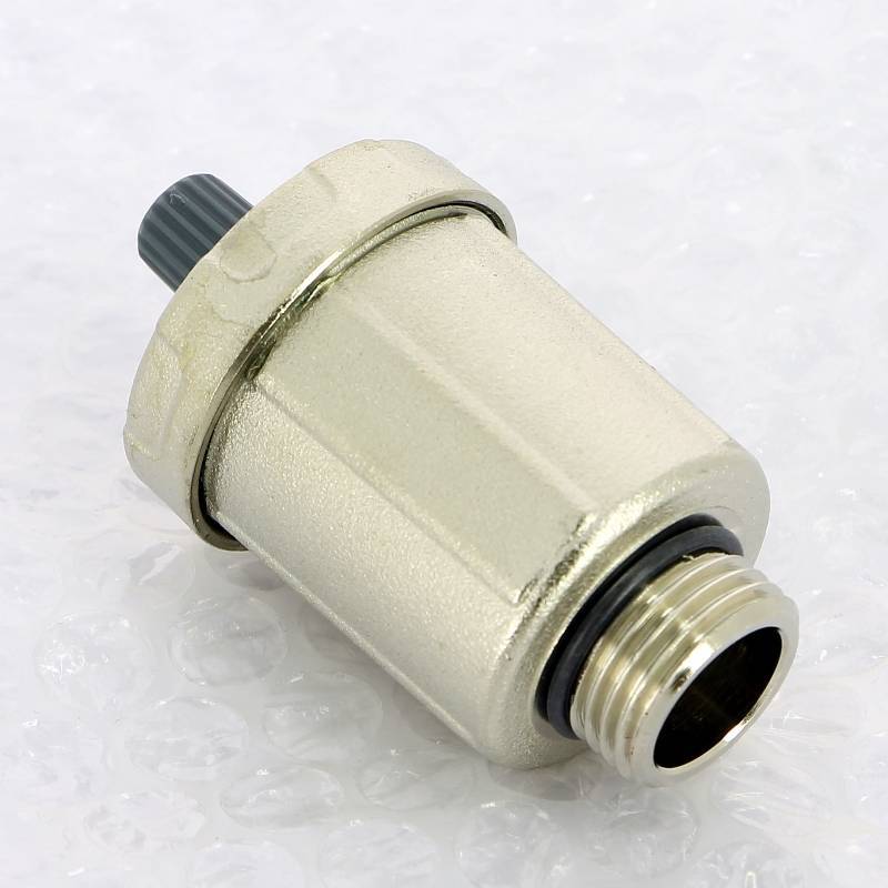 Воздухоотводчик автоматический Uni-Fitt 1/2 никелированный с уплотнением O-ring 234N2000