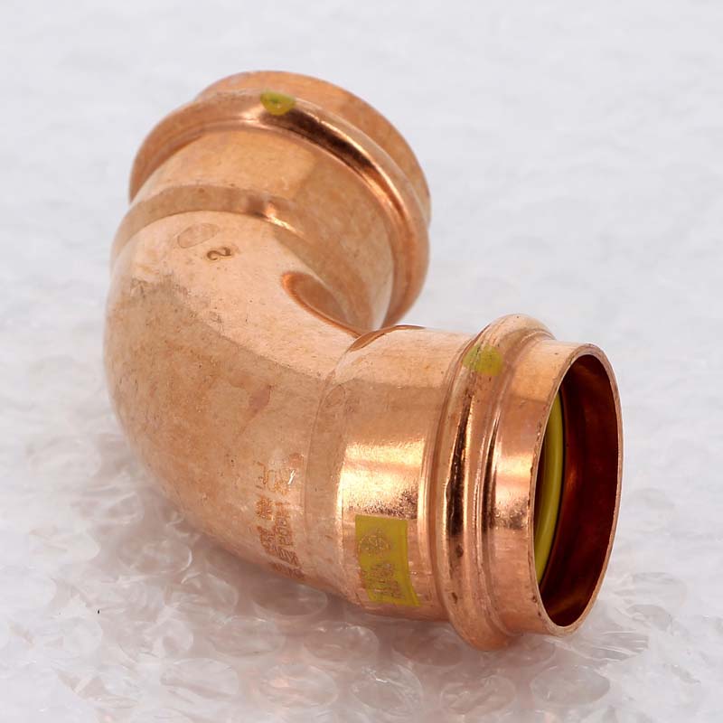 Угол пресс 90° Viega Profipress G медь 35 мм 345501