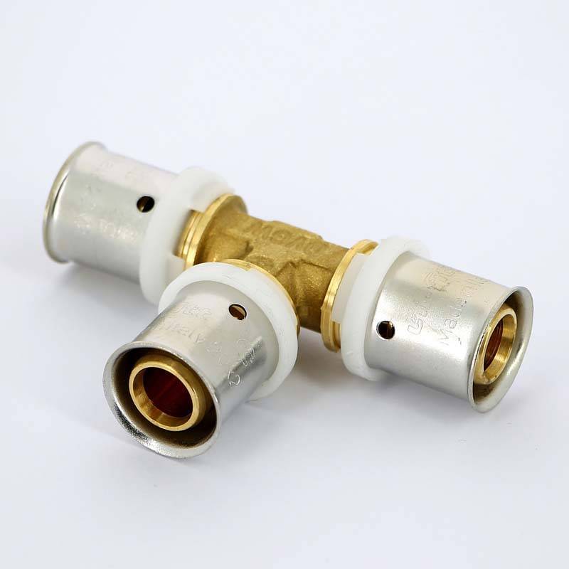 Тройник пресс Uni-Fitt 20 мм 706G7770