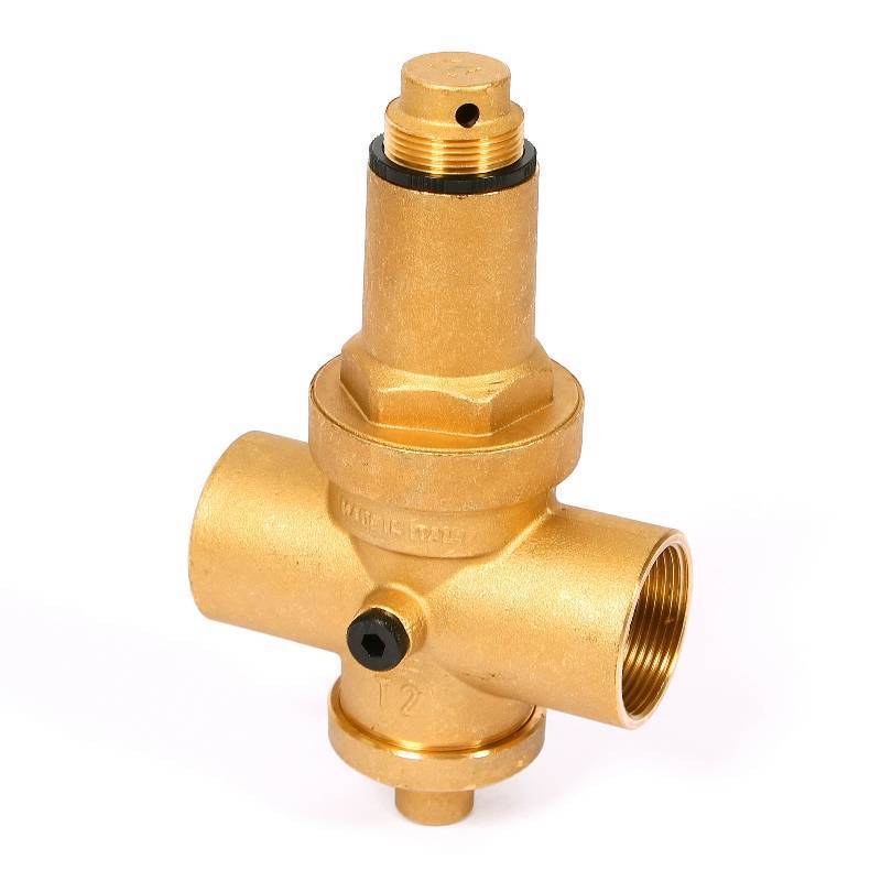 Редуктор давления UNI-FITT ВВ 1 1/2 латунный под аксиальный манометр 204G6140