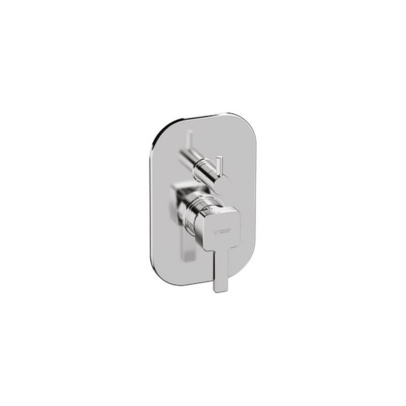 Смеситель для ванны Tiemme SKY Q115 скрытого монтажа на 3 потребителя хром 411490429