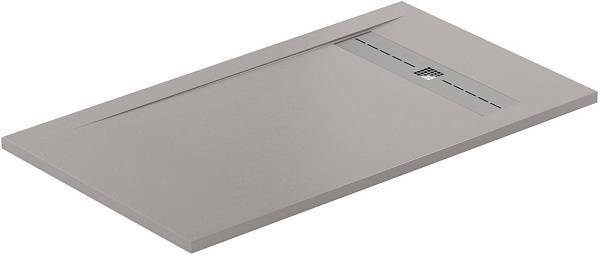 Душевой поддон Allen Brau Infinity 140x80x3 см серый жемчуг 8.21004-PGM