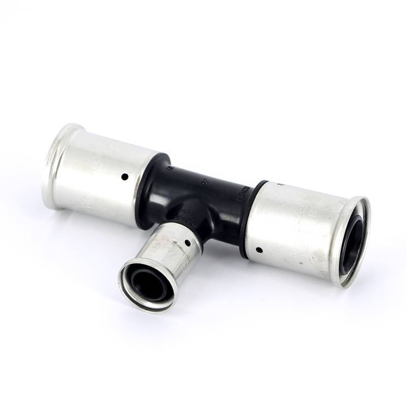 Тройник пресс HENCO PVDF 32х20х32 мм 10PK-322032