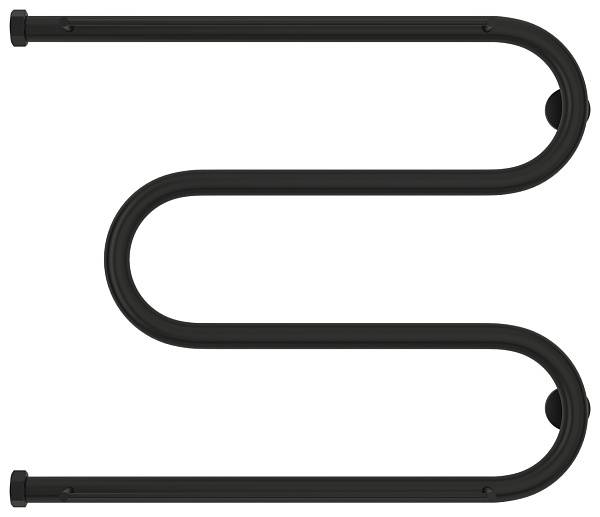 Полотенцесушитель водяной Сунержа М-образный 500x650 мм матовый черный 31-0008-5065