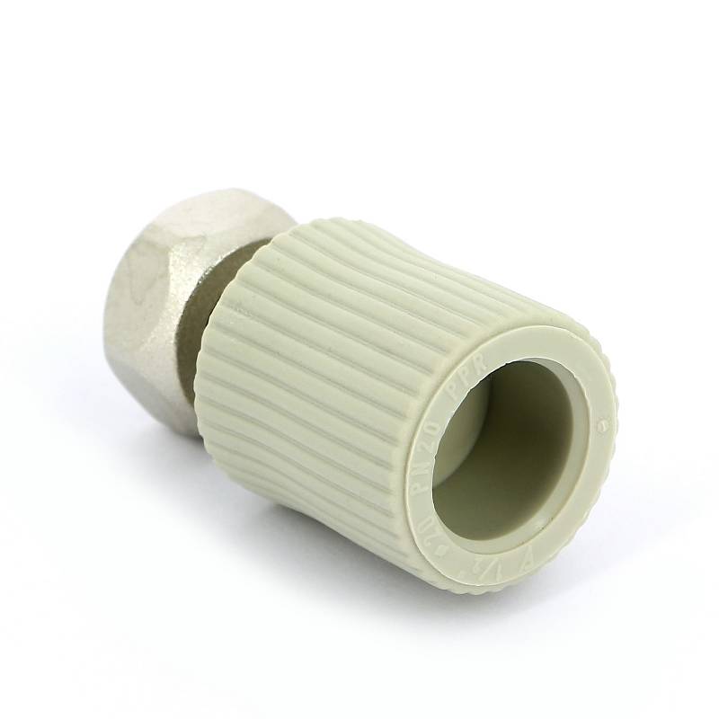 Муфта полипропиленовая FV-Plast с накидной гайкой и вварным патрубком 20x1/2 223020