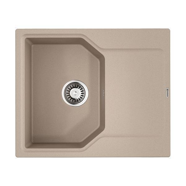Кухонная мойка Omoikiri Yonaka 61-SA Artgranit 61.5x51 см бежевый 4993639