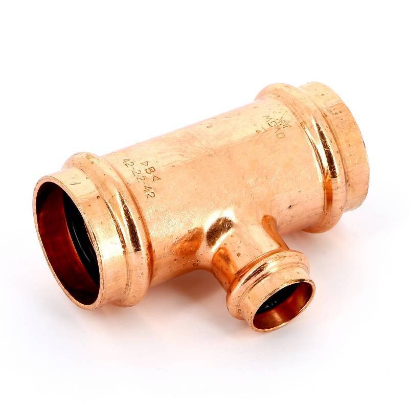 Тройник пресс IBP B Press 42х22х42 мм медь P5130 04222042