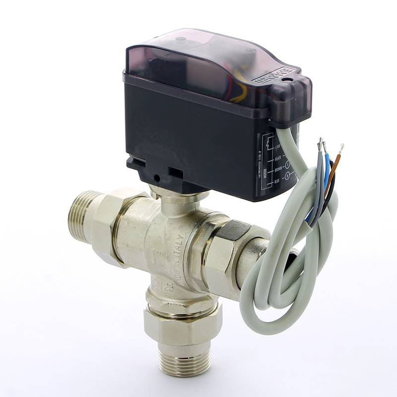 Кран шаровой трехходовой Emmeti MODULO COMPACT с сервоприводом 1 НН 01425810