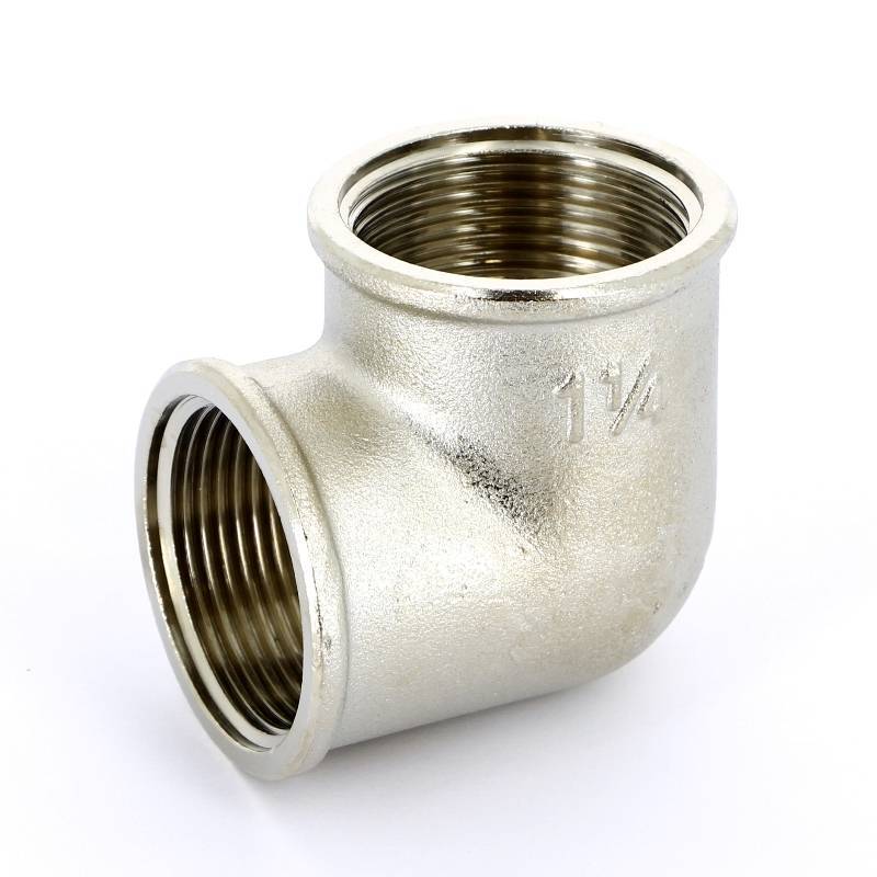 Угол 90° В-В никелированный Uni-Fitt 1 1/4 610N5500