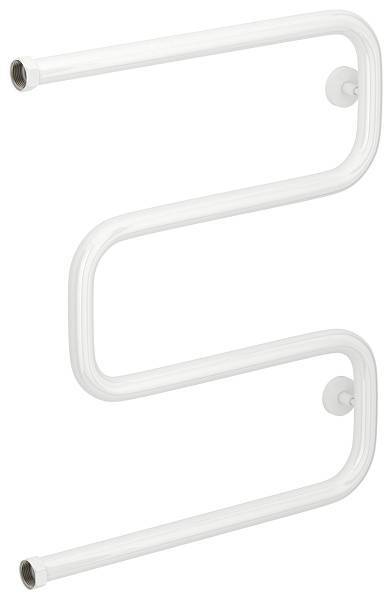 Полотенцесушитель водяной Сунержа Ш-образный 500х600 мм белый 12-0014-6050