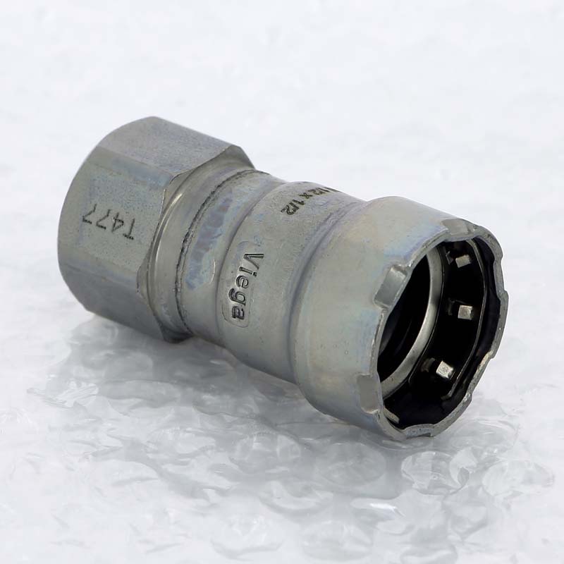 Муфта переходная пресс-В Viega Megapress 1/2 оцинкованная сталь 695330