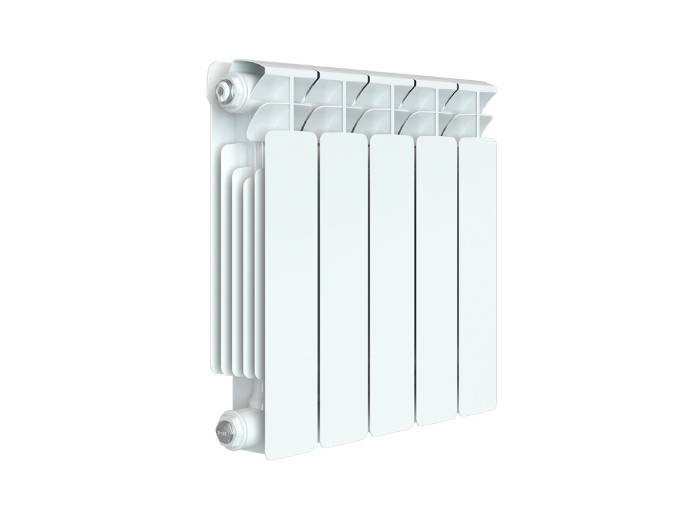 Радиатор биметаллический RIFAR Base 350 5 секций боковое подключение белый Base 350 5
