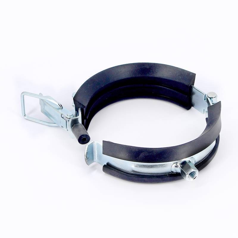 Хомут канализационный REHAU RAUPIANO PLUS обжимной на защелке 110 мм M8/M10 120029