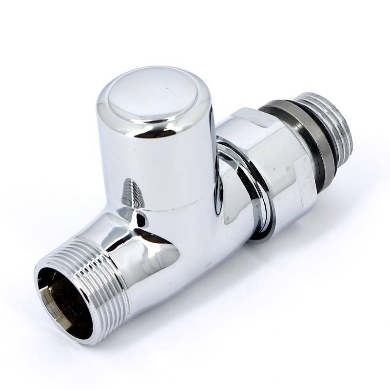 Вентиль обратный Carlo Poletti New-Smart прямой НН 1/2 x M24x19 хром V77610B