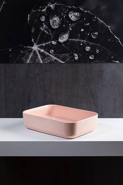 Раковина Allen Brau Fantasy 50 см розовая 4.11021.SM