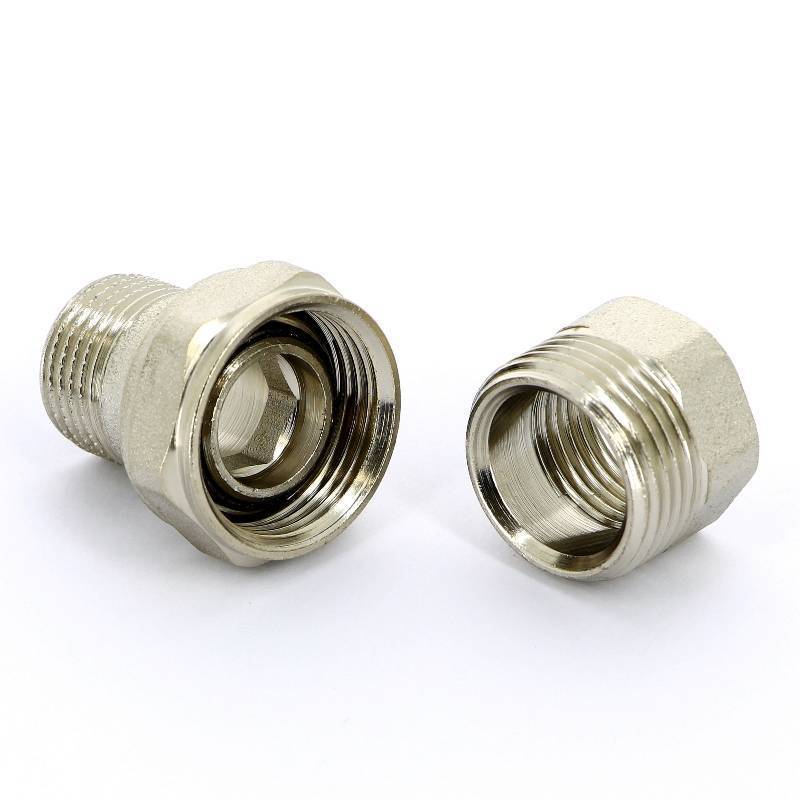 Разъемное соединение НВ Uni-Fitt прямое никелированное с O-ring 1/2 650N2000