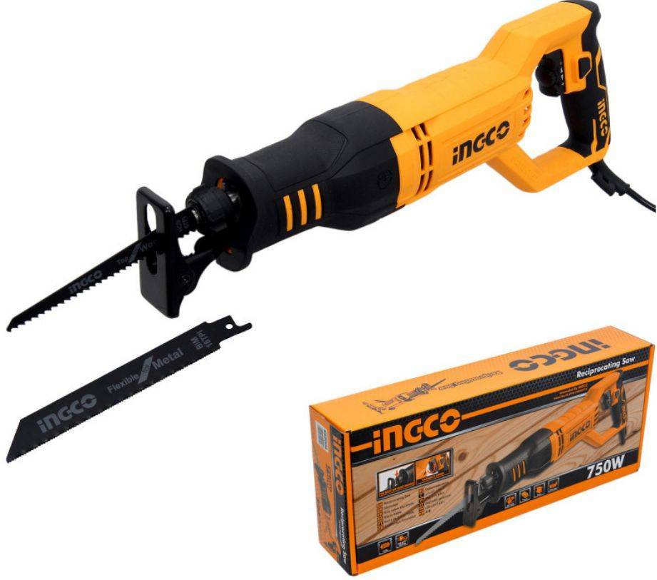 Пила сабельная INGCO RS 750 Вт RS