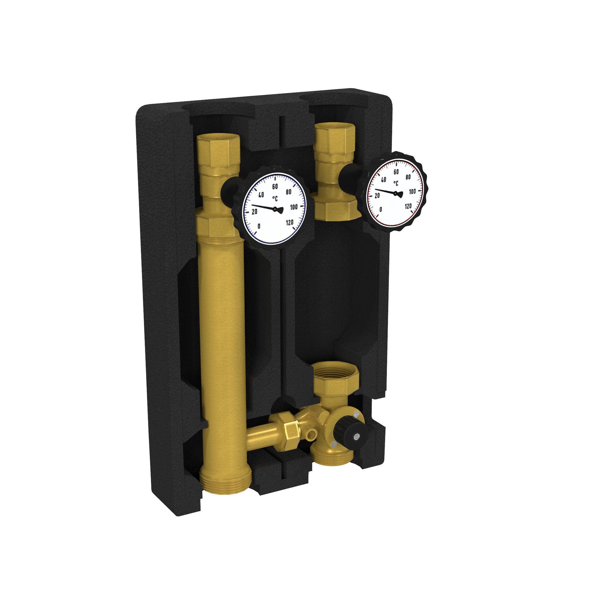 Насосная группа Royal Thermo 1 смесительная без насоса RTE 54.102