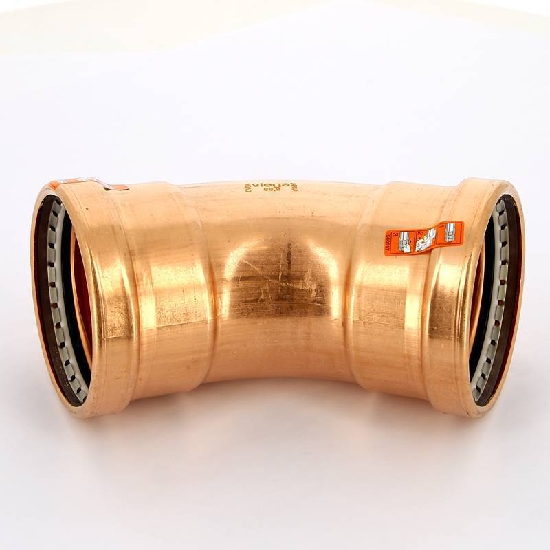 Угол пресс 45° Viega Profipress XL медь 88.9 мм 476915