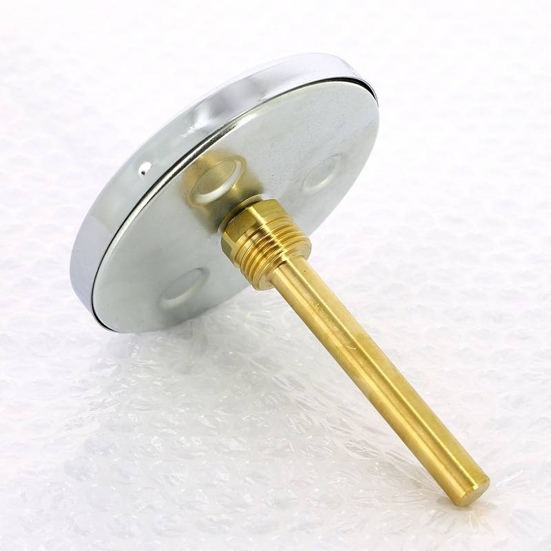 Термометр биметаллический Watts F+R801 100 мм 0-120 °C погружной гильза 100 мм 10006076