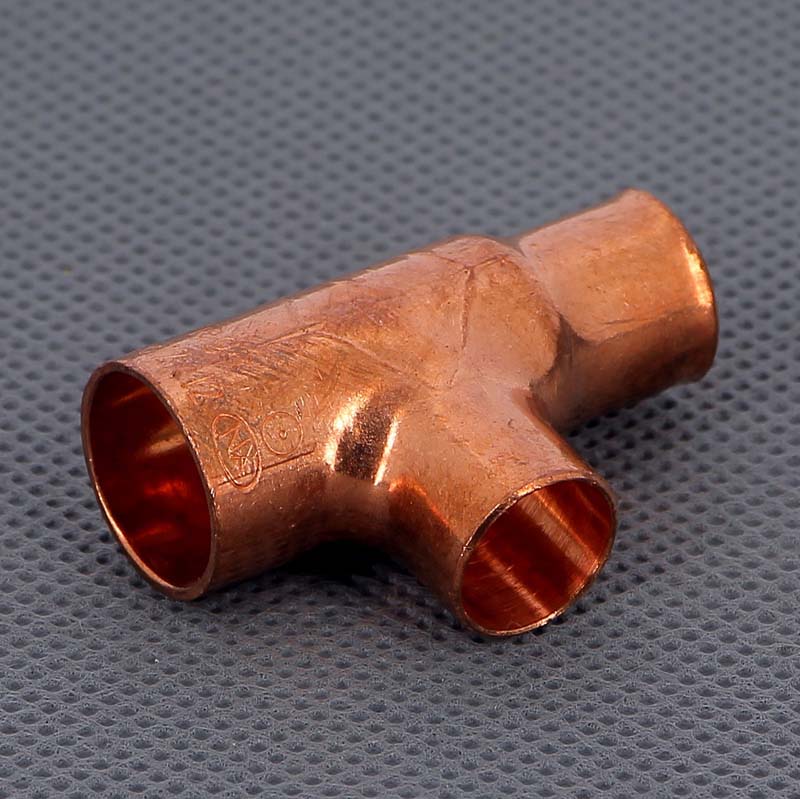 Тройник медный под пайку Viega 15х12х12 мм 103569