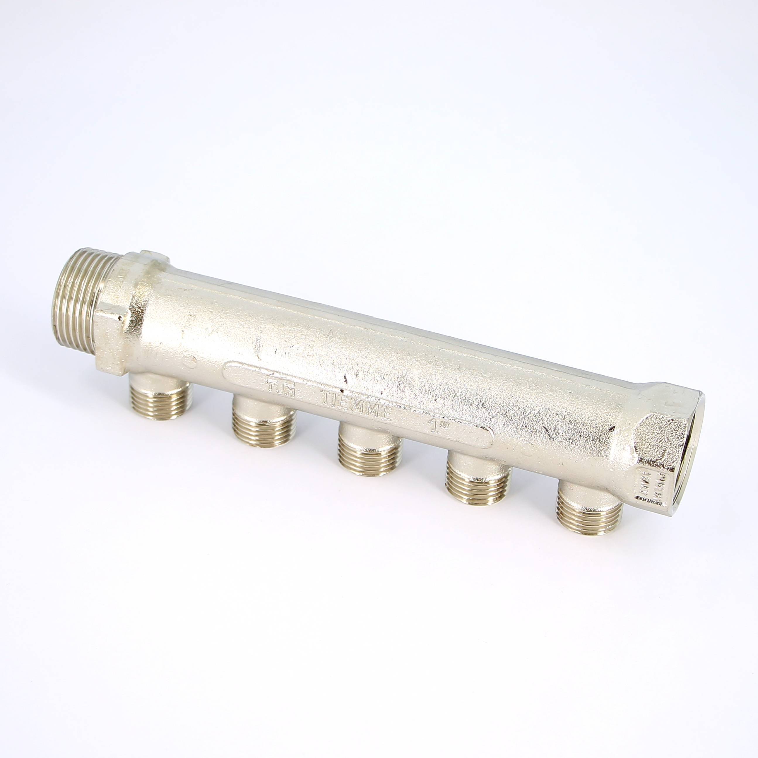 Коллектор Tiemme 1910 1 НВ 5 выходов 1/2 Н 36 мм 1910049