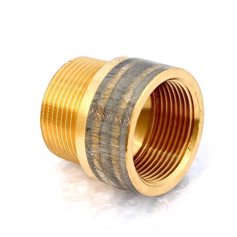 Удлинитель резьбовой НВ бронзовый Viega 1 1/4 x 25 мм 440503