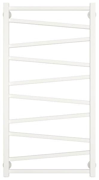 Полотенцесушитель водяной Сунержа Сирокко 500x1000 мм матовый белый 30-0253-1050