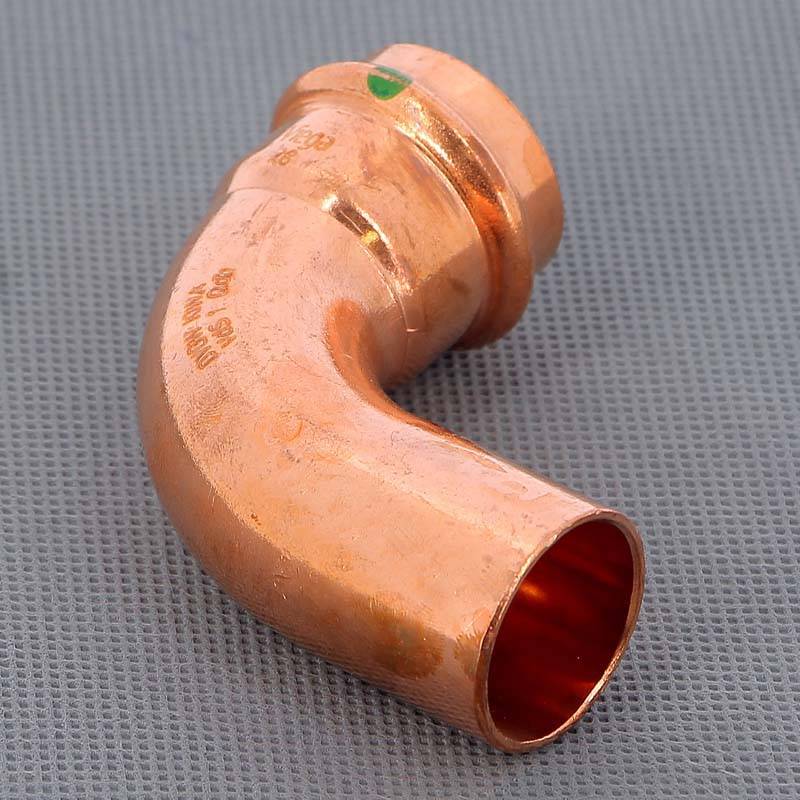 Угол-вставка 90° пресс Viega Profipress 28 мм медь 291686